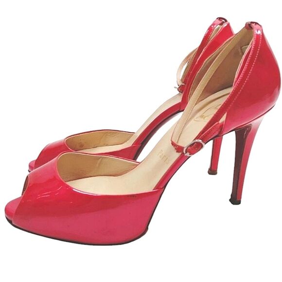 Christian Louboutin Claudia D'Orsay Pumps Patent Leather - Picture 4 of 13